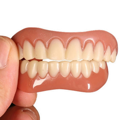 2 Pairs of Smile Fake Teeth Veneer