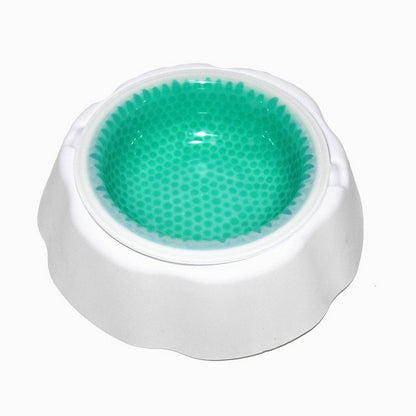 Pet Cooling Cool Bowl Freezable Frosty Bowl