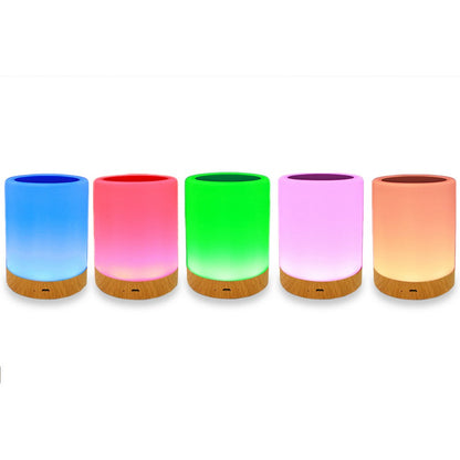 Touch LED Night Light Bedside Desk Lamp Table Mood USB Dimmable Rechargeable