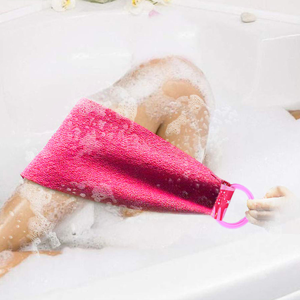 4 Pack Exfoliating Back Scrubber with Handles