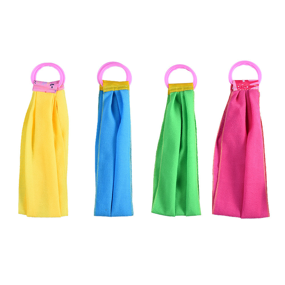 4 Pack Exfoliating Back Scrubber with Handles