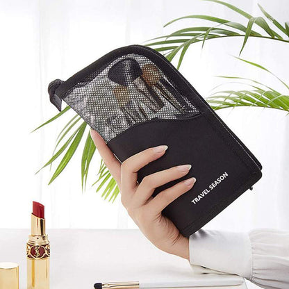 2X Makeup Storage Bag Cosmetic Brush Organizer Pouch Makeup Brush Bucket