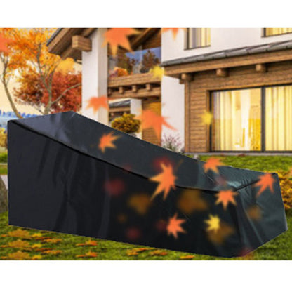 2pcs Sun Lounge Cover Water Resistant Outdoor Sunbed Chair Covers Garden Patio Furniture Covers -L