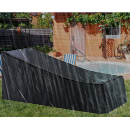 2pcs Sun Lounge Cover Water Resistant Outdoor Sunbed Chair Covers Garden Patio Furniture Covers -L