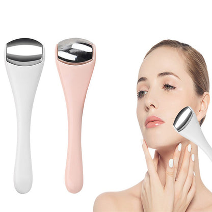 2Pcs Mini Ice Roller Metal Eye Cream Applicator Cool Facial Rollers