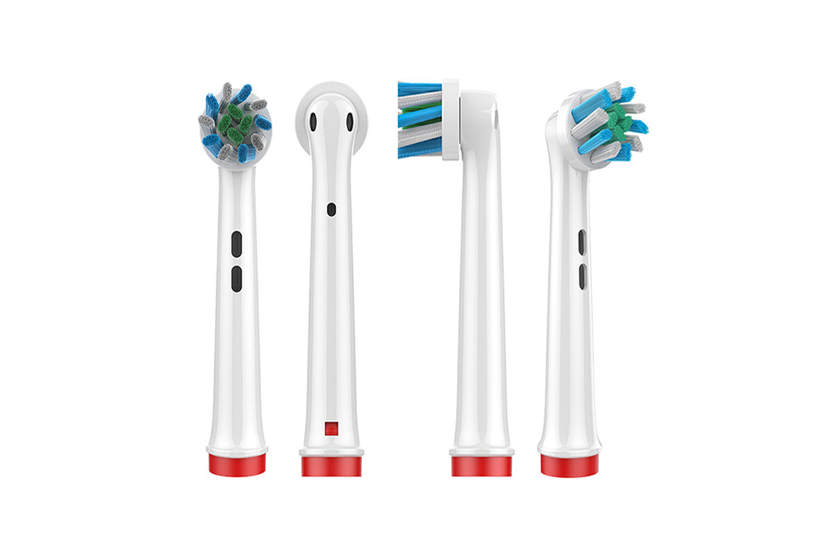 4pcs Electric Toothbrush Heads Replacement Heads Compatible with Oral and Oralby B-Style 2