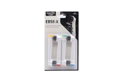 4pcs Electric Toothbrush Heads Replacement Heads Compatible with Oral and Oralby B-Style 1