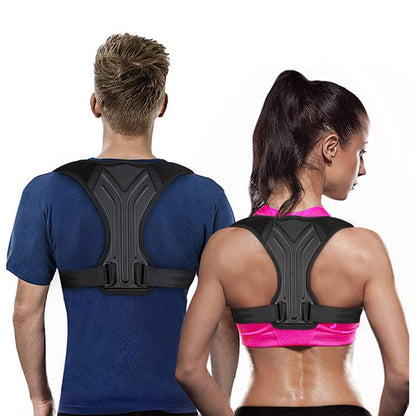 2pcs Posture Corrector for Women and Men Adjustable Upper Back Brace Breathable Back Support Straightener