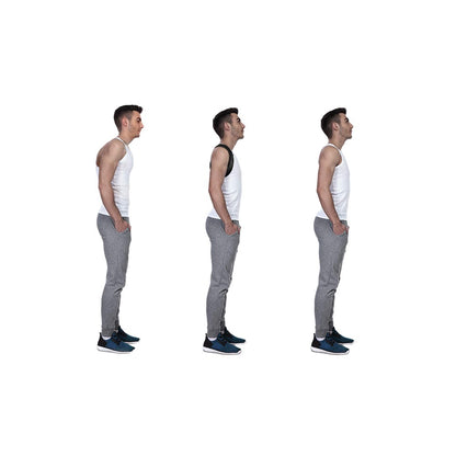 2pcs Posture Corrector for Women and Men Adjustable Upper Back Brace Breathable Back Support Straightener