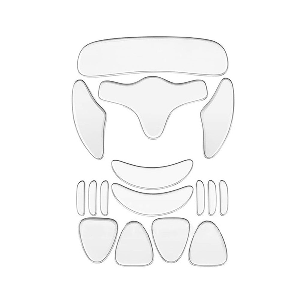 16-Piece Reusable Silicone Face Anti-Wrinkle Pads