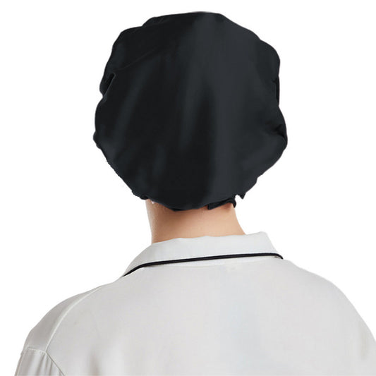 Soft Breathable Night Cap - Black