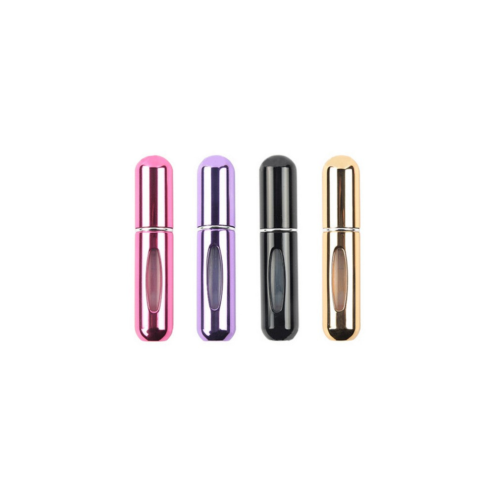 2Pcs Refillable Perfume Atomisers Travel Portable Mini Refillable Bottle Scent Pump Spray