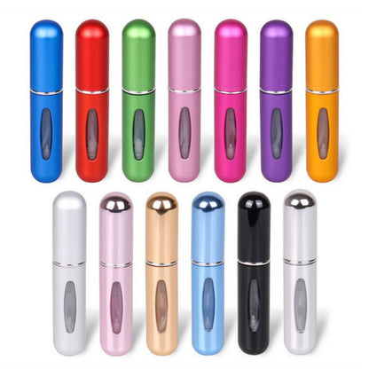 4Pcs Refillable Perfume Atomisers Travel Portable Mini Refillable Bottle Scent Pump Spray