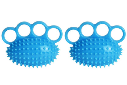 2 PCS Finger Exerciser Hand Squeeze Ball Hand Grip Strength Trainer