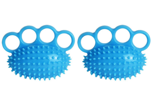 2 PCS Finger Exerciser Hand Squeeze Ball Hand Grip Strength Trainer