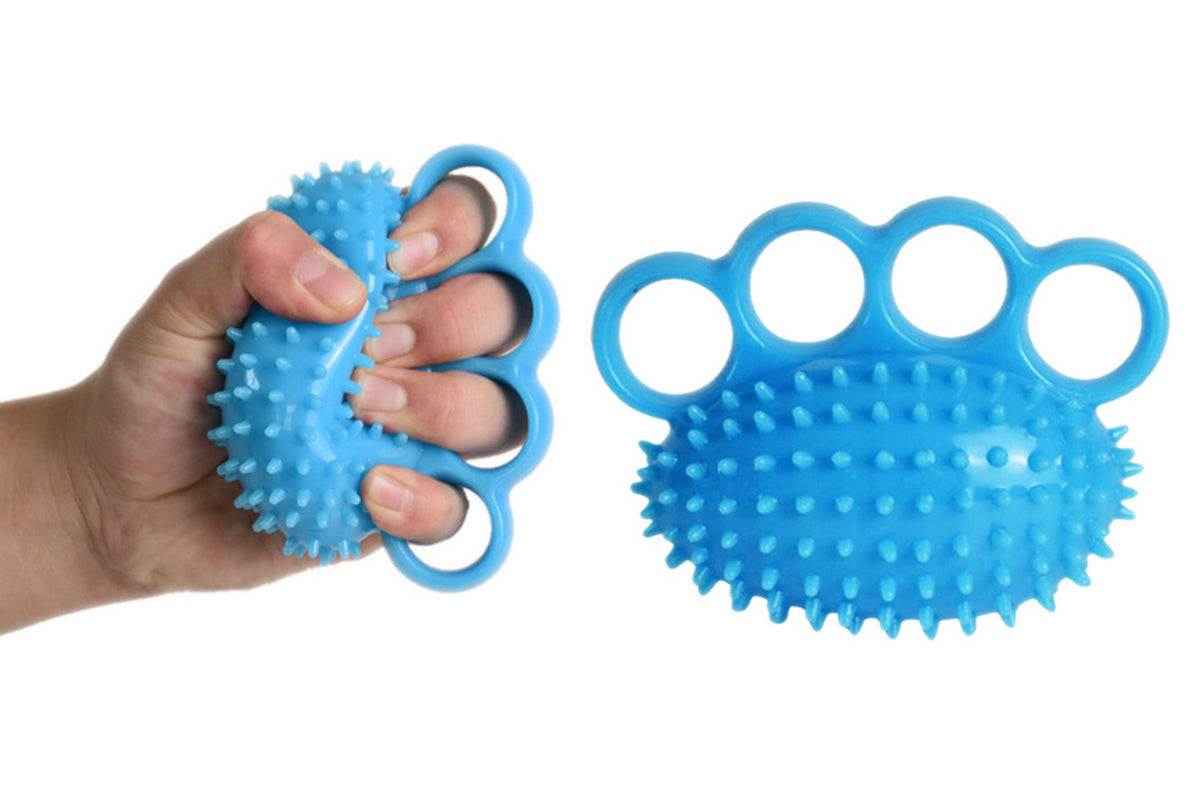 2 PCS Finger Exerciser Hand Squeeze Ball Hand Grip Strength Trainer