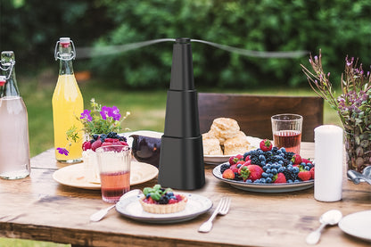 2 Pack Outdoor Fly Repellent Fan Outside or Inside Table use