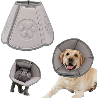 Pet Recovery Collar Cone Adjustable Soft Cone for Dogs Cats -2XL