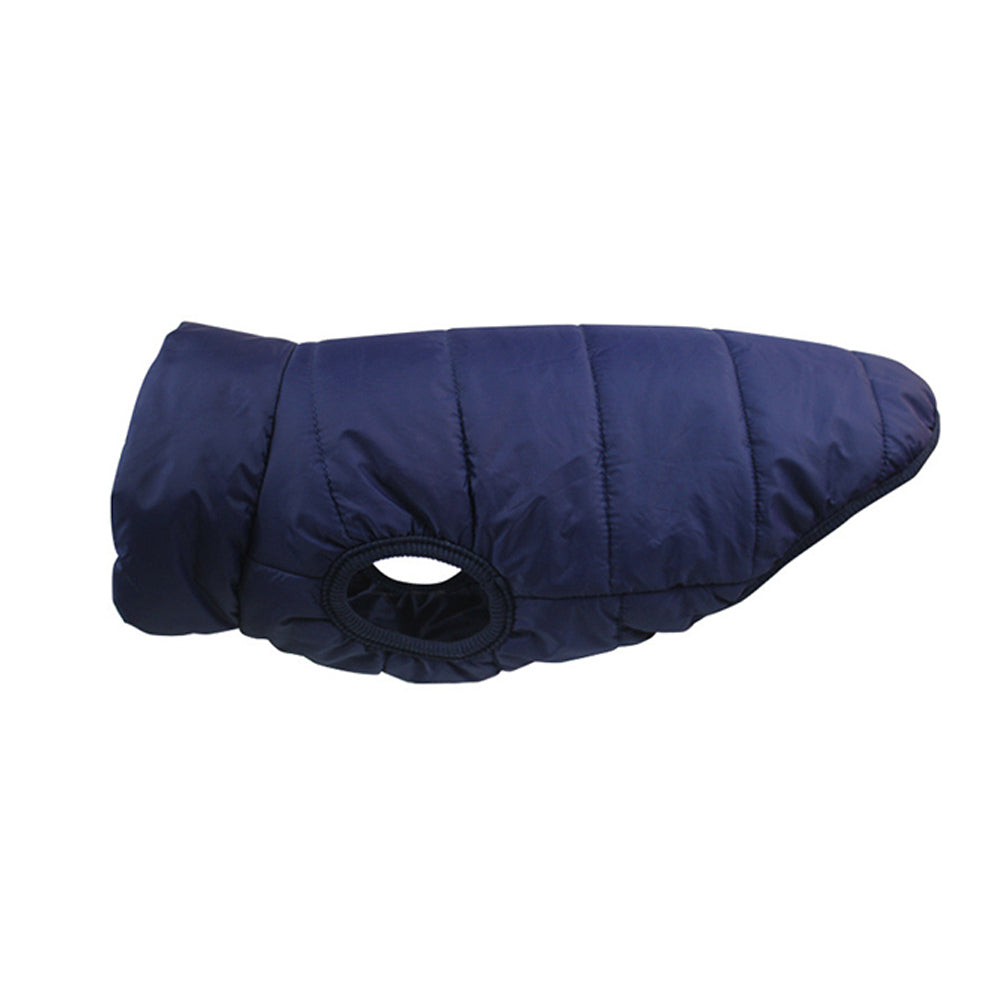 Pet Winter Clothes Dog Jacket Pet Winter Coat Blue 2XL