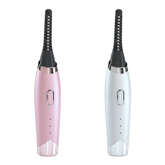 2 X Electric Eyelash Curler Temperature Controlled Makeup Eyelash Curler Tool
