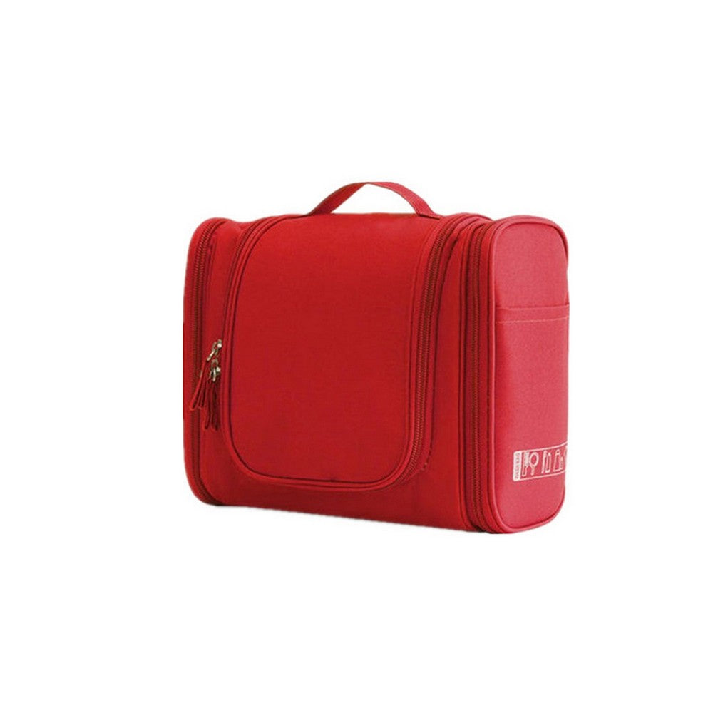 Travel Waterproof Wash Bag Toiletry Bag Travel Organizer -Red