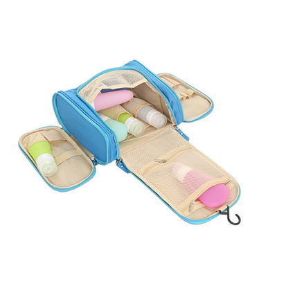 Travel Waterproof Wash Bag Toiletry Bag Travel Organizer -Blue