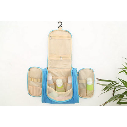 Travel Waterproof Wash Bag Toiletry Bag Travel Organizer -Blue