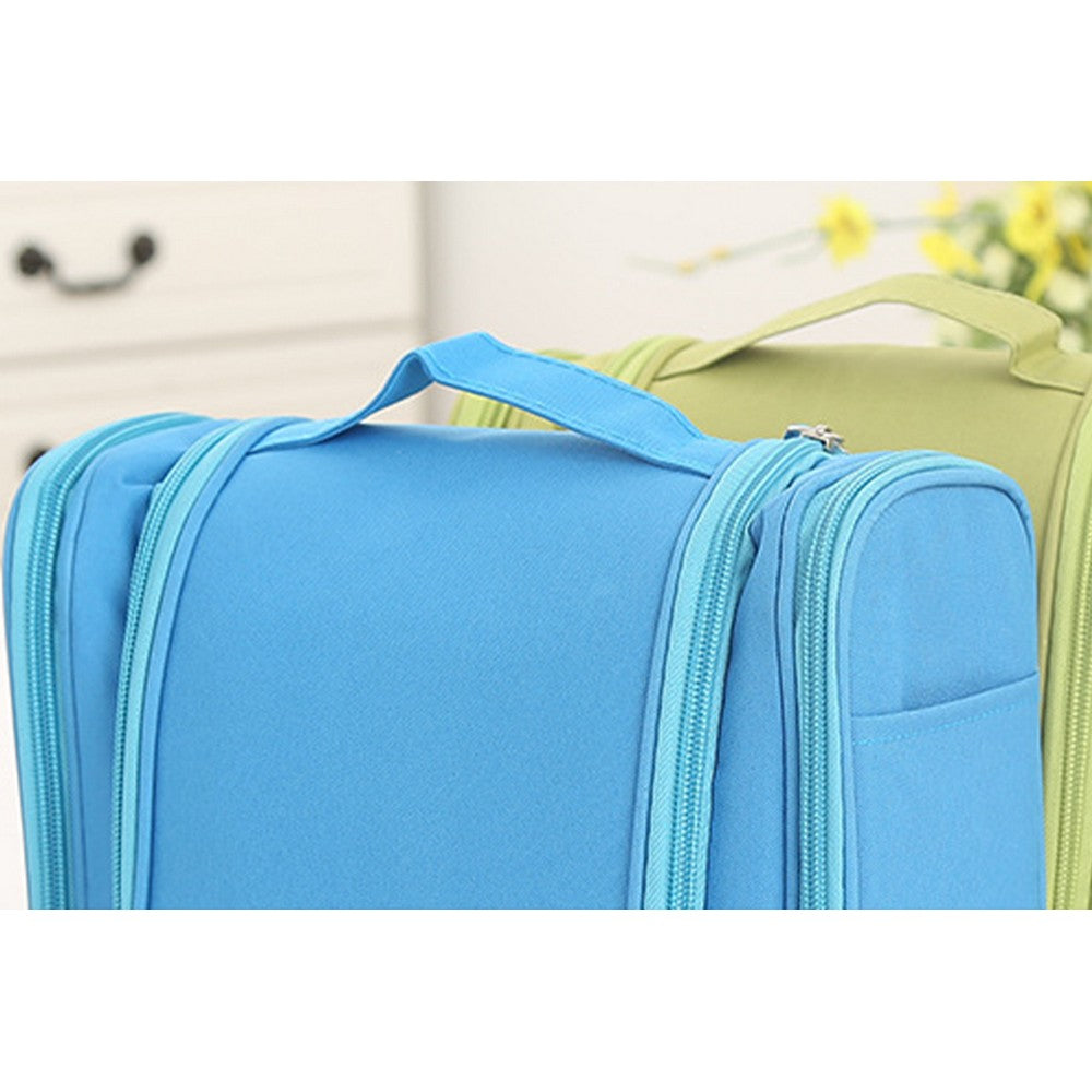Travel Waterproof Wash Bag Toiletry Bag Travel Organizer -Blue