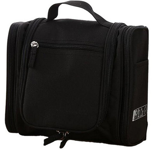 Travel Waterproof Wash Bag Toiletry Bag Travel Organizer -Black