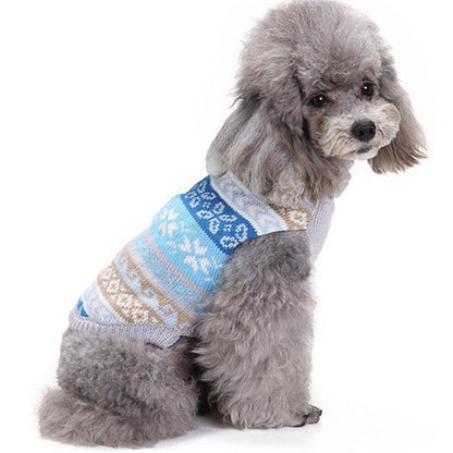 2 X Pet Knitted Sweater Blue and Pink M Size