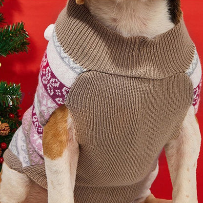 2 X Pet Knitted Sweater Blue and Pink M Size