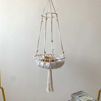 Pet Hammock Hanging Cat Bed Aerial Kitten Climbing Frame Sunny Window Seat Nest