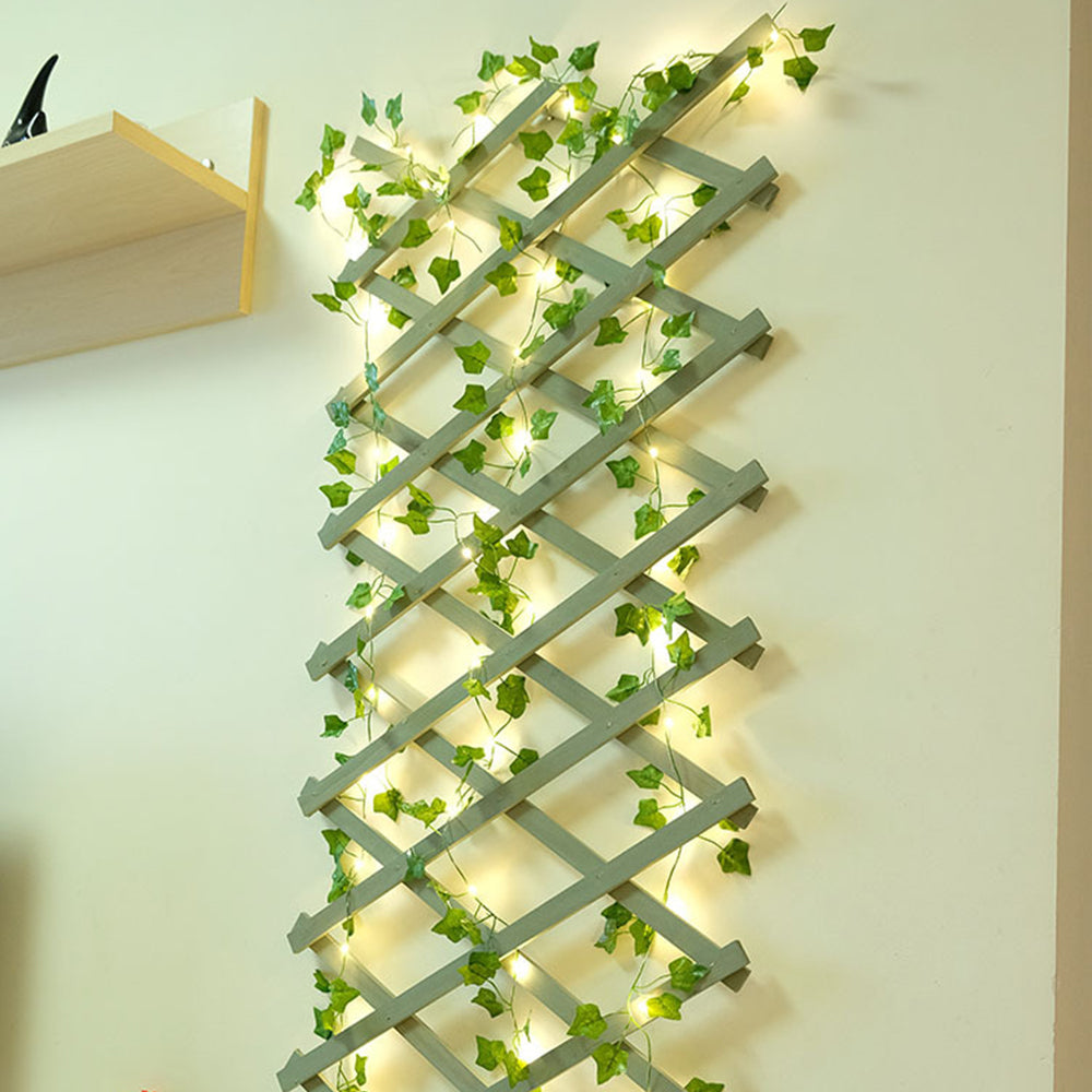 String Lights Artificial Ivy Vine Lights for Wall Room Wedding Indoor Party Festival Decor -Style 3