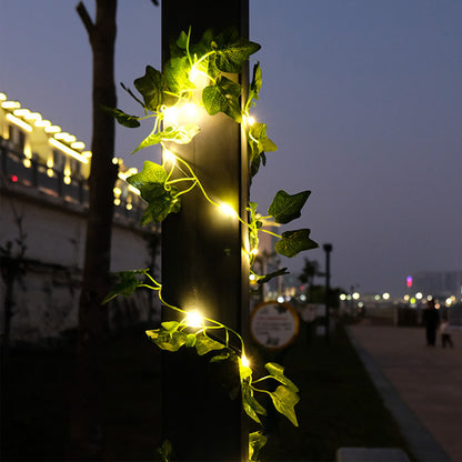 String Lights Artificial Ivy Vine Lights for Wall Room Wedding Indoor Party Festival Decor -Style 3