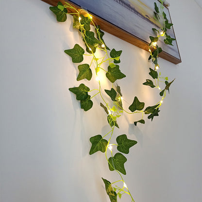 String Lights Artificial Ivy Vine Lights for Wall Room Wedding Indoor Party Festival Decor -Style 3