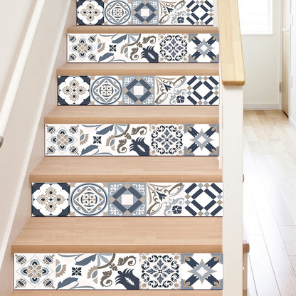 Wall Art 20pcs Reusable Tile Wall Stickers-Style 3