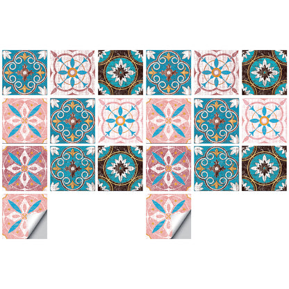 Wall Art 10pcs Reusable Tile Wall Stickers-Style 2
