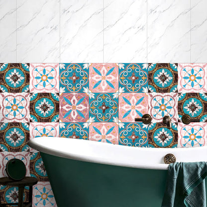 Wall Art 20pcs Reusable Tile Wall Stickers-Style 2