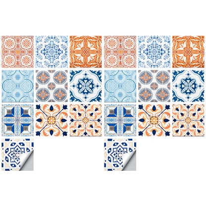 Wall Art 20pcs Reusable Tile Wall Stickers-Style 1