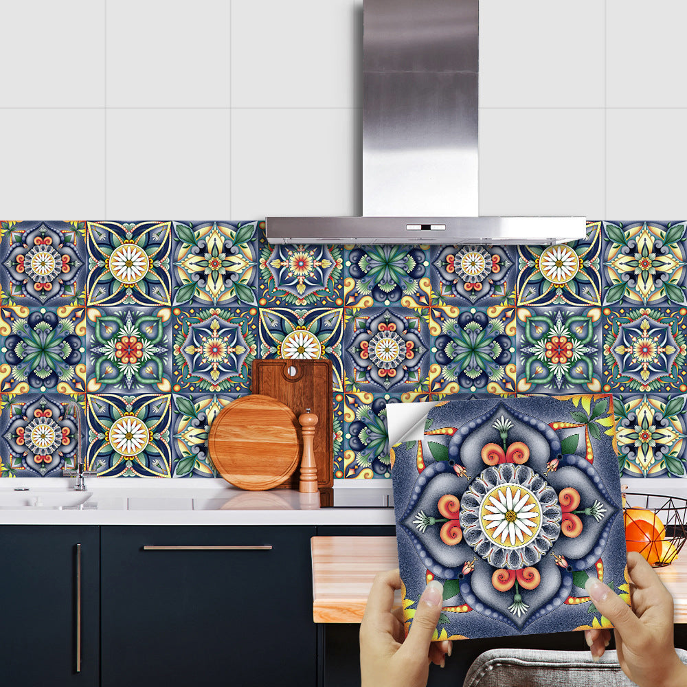 Wall Art 20pcs Reusable Tile Wall Stickers-Style 5