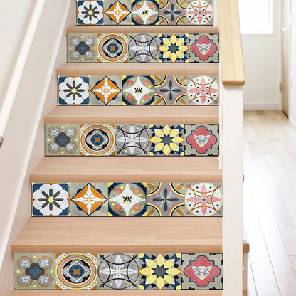 Wall Art 20pcs Reusable Tile Wall Stickers-Style 4