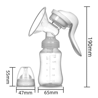 Portable Manual Breast Pump Baby Feeding Pumps