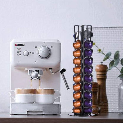 40 Nespresso Coffee Capsules Pod Holder Stand