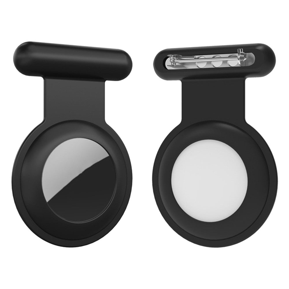 1Pc for Apple AirTag Protective Holder Case - Black