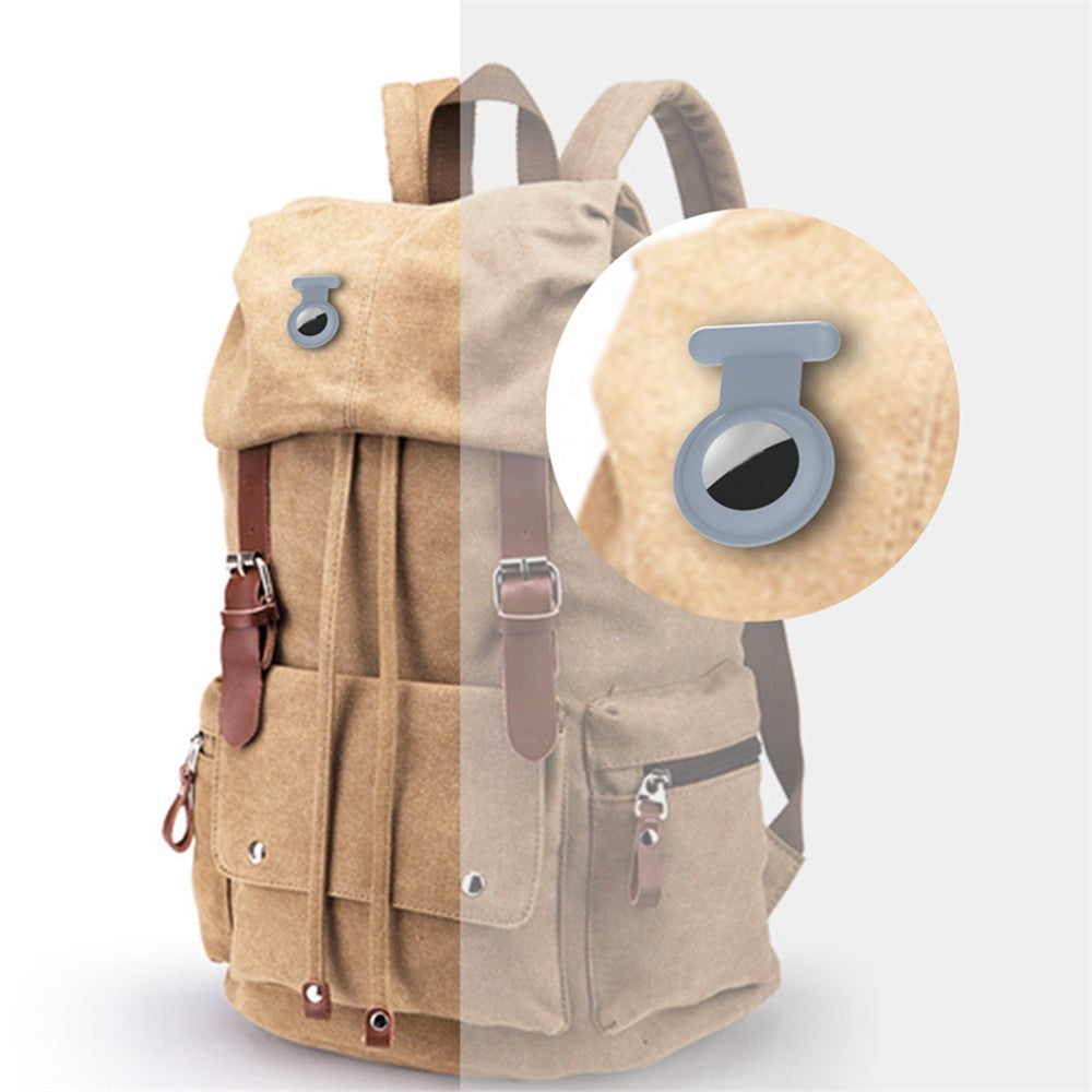 1Pc for Apple AirTag Protective Holder Case - Grey