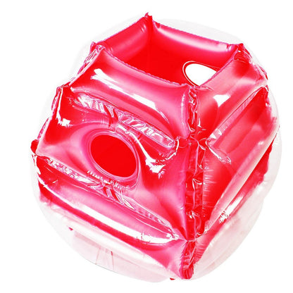 Toy Inflatable Body Bumper Bubbles Ball Outdoor Kids Toy-Red