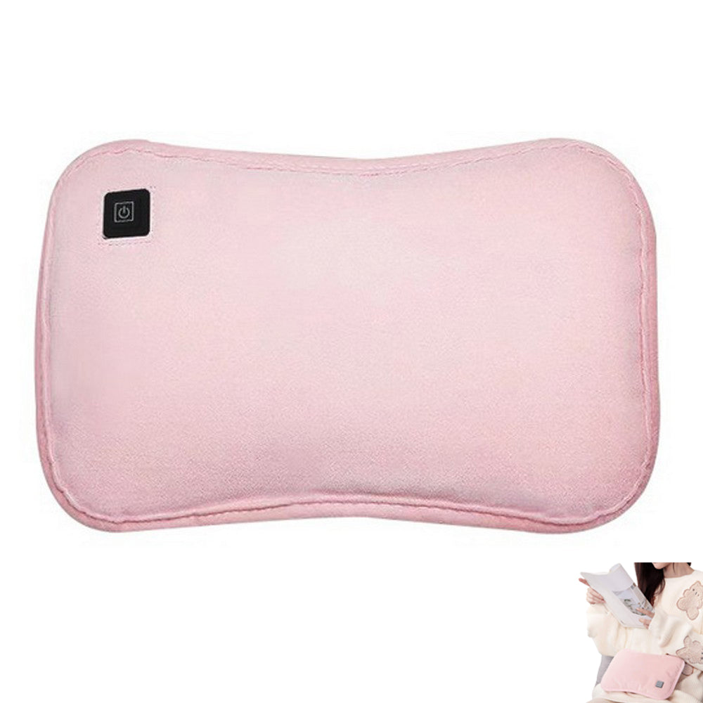 Hand Warmers Rechargeable Portable Electric Pocket Hand Warmer Reusable Heated Pad for Men and Women -Pink