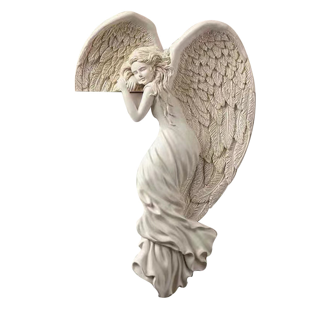 2Pcs Angel Wing Door Corner Sculpture Door Frame Decoration