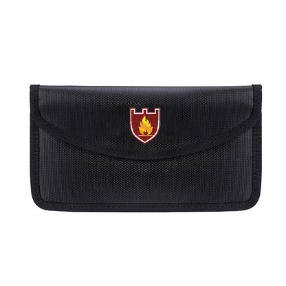 Fireproof Document Bag Waterproof Money Bag Valuables Organizer Bag File Organizer Bags