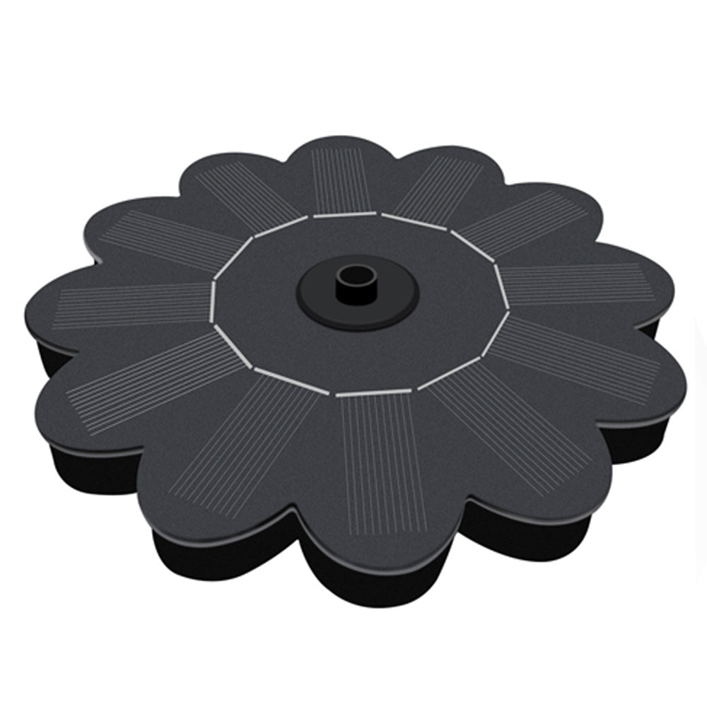 Sunflower Shaped Garden Solar Powered Fountain Pump Water Pump with 6 Nozzles